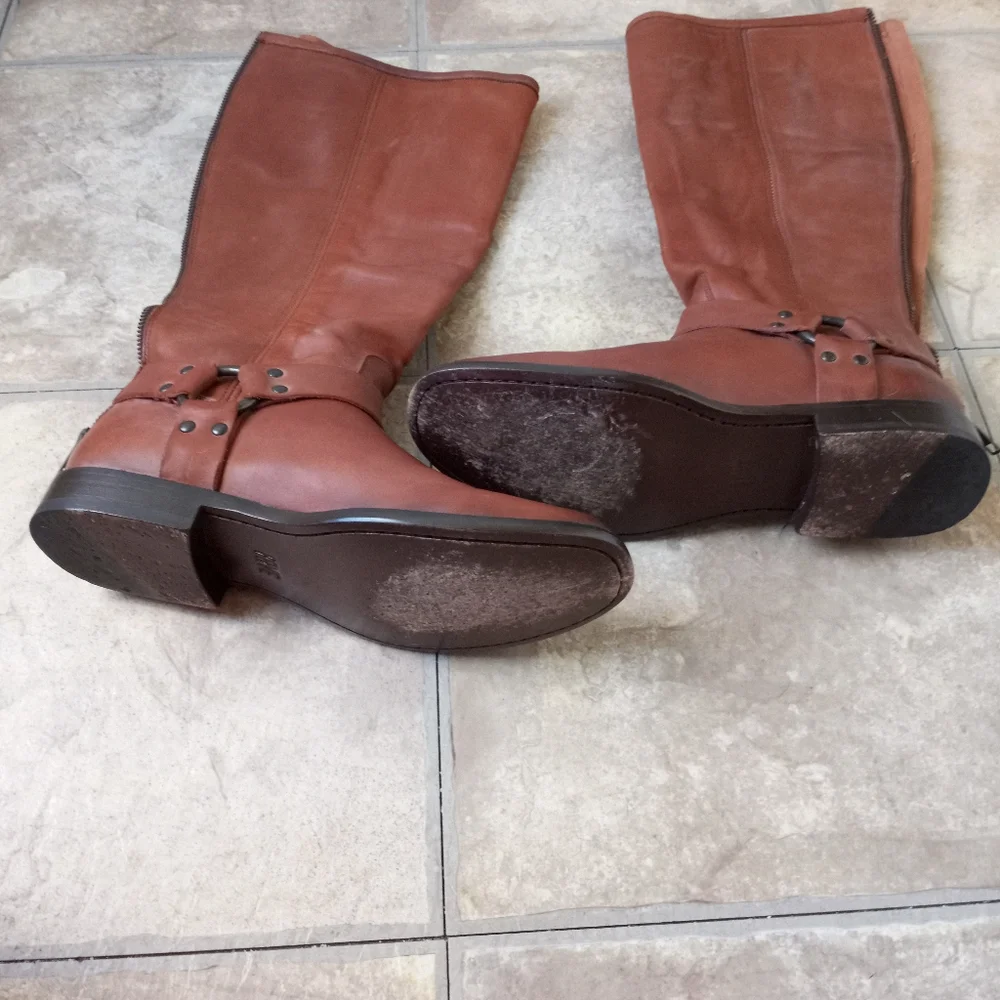 💥Fry Philip Harness tall boots ,Size 9💥 - Picture 5 of 8